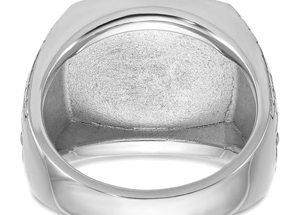 14k White Gold Rings Style B84386 - Classique Jewelry Inc.