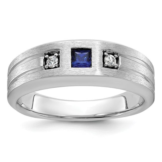 14k White Gold Rings Style B84523 - Classique Jewelry Inc.