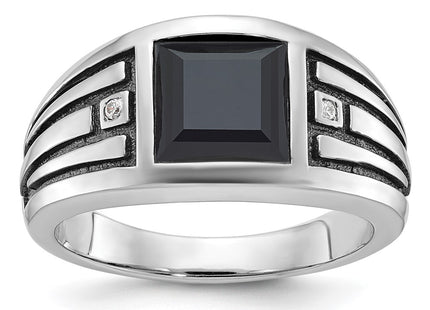 14k White Gold Rings Style B84538 - Classique Jewelry Inc.