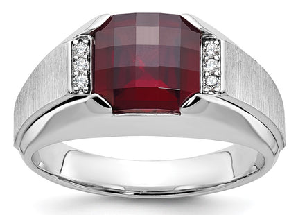 14k White Gold Rings Style B84753 - Classique Jewelry Inc.