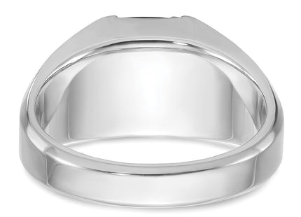 14k White Gold Rings Style B84754 - Classique Jewelry Inc.