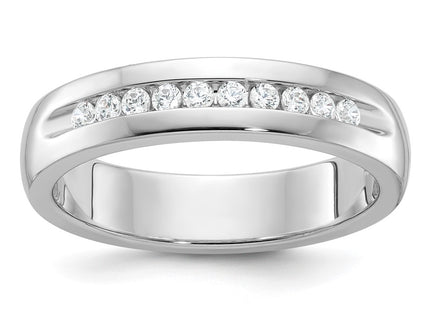 14k White Gold Rings Style B90513 - Classique Jewelry Inc.