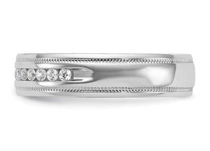 14k White Gold Rings Style B90523 - Classique Jewelry Inc.