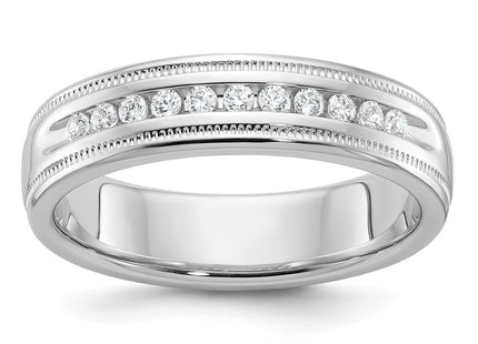 14k White Gold Rings Style B90523 - Classique Jewelry Inc.