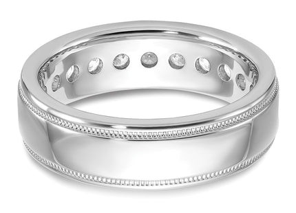14k White Gold Rings Style B90524 - Classique Jewelry Inc.