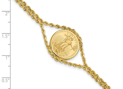 14k Yellow Gold Bracelets Style BA62 - Classique Jewelry Inc.