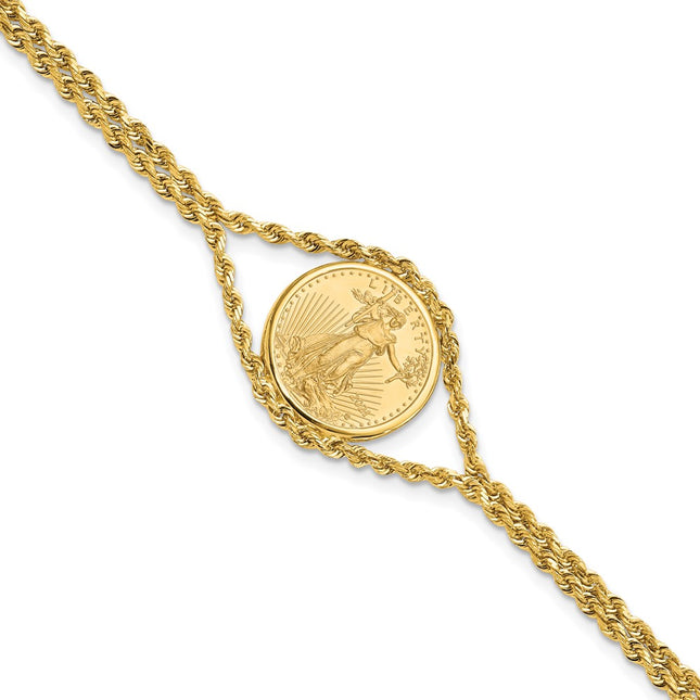 14k Yellow Gold Bracelets Style BA62 - Classique Jewelry Inc.