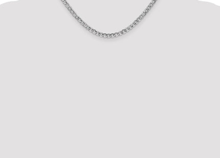 14k White Gold Chains Style BC104 - Classique Jewelry Inc.