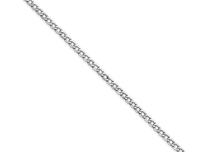 14k White Gold Chains Style BC104 - Classique Jewelry Inc.