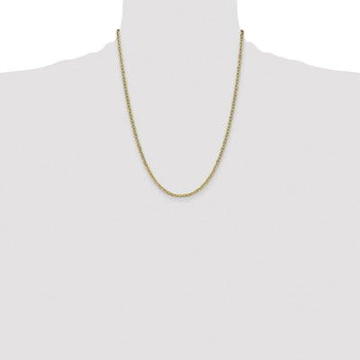 14K Semi-Solid Anchor with Lobster Clasp Anklet