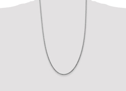 14k White Gold Chains Style BC123 - Classique Jewelry Inc.