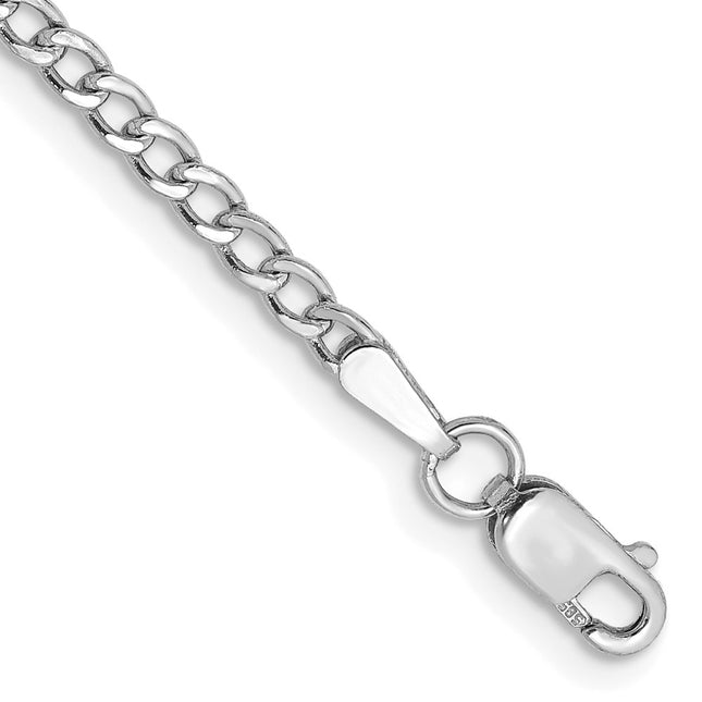 14k White Gold Chains Style BC123 - Classique Jewelry Inc.