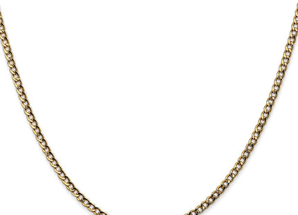 14k Yellow Gold Chains Style BC124 - Classique Jewelry Inc.