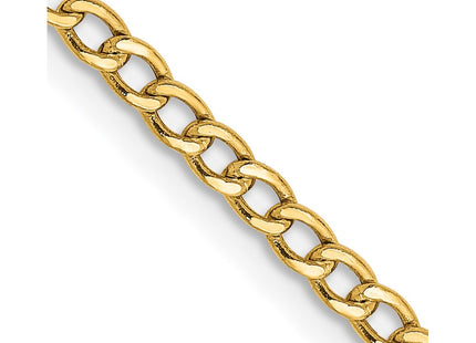 14k Yellow Gold Chains Style BC124 - Classique Jewelry Inc.