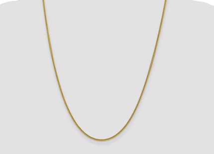 14K Semi-Solid 3-Wire Wheat with Lobster Clasp Chain (Style BC127-24)