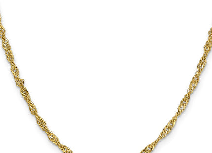 14k Yellow Gold Chains Style BC149 - Classique Jewelry Inc.
