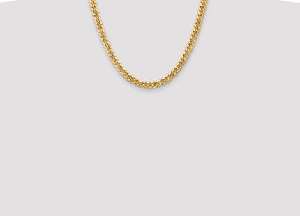 14K Semi-Solid Miami Cuban with Lobster Clasp Chain (Style BC155-20)