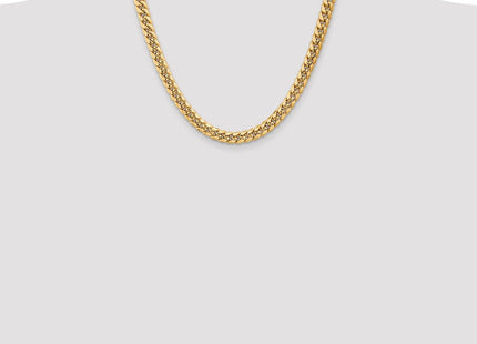 14K Semi-Solid Miami Cuban with Lobster Clasp Chain (Style BC156-20)