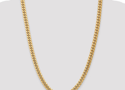 14K Semi-Solid Miami Cuban with Lobster Clasp Chain (Style BC156-26)