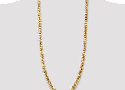 14K Semi-Solid Miami Cuban with Lobster Clasp Chain (Style BC156-30)