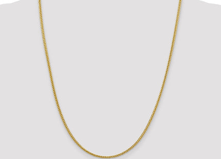 14K Semi-Solid 3-Wire Wheat with Lobster Clasp Chain (Style BC176-24)