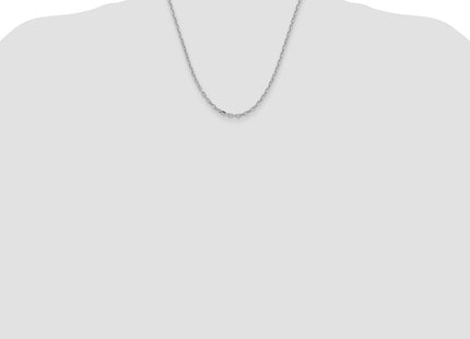 14k White Gold Chains Style BC189W - Classique Jewelry Inc.