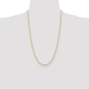 14k Semi-Solid Curb Chain (Style BC192-26)