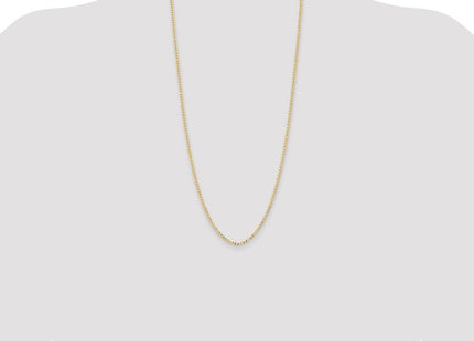 14K Semi-Solid Curb with Lobster Clasp Chain (Style BC192-28)