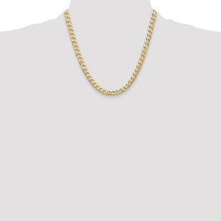 14k Semi-Solid Curb Chain (Style BC195-20)