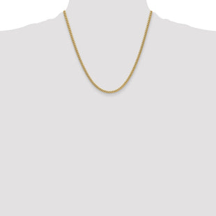 14k Semi-Solid Miami Cuban Chain (Style BC199-20)