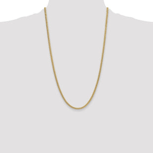 14k Semi-Solid Miami Cuban Chain (Style BC199-26)