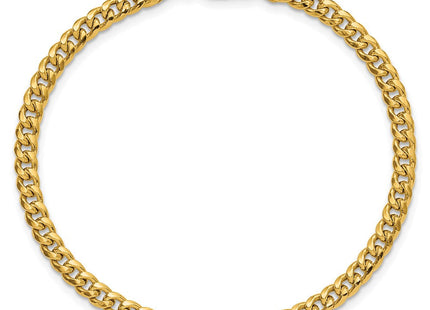 14k Semi-Solid Miami Cuban Chain (Style BC199-7)