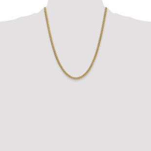 14k Semi-Solid Miami Cuban Chain (Style BC200-22)