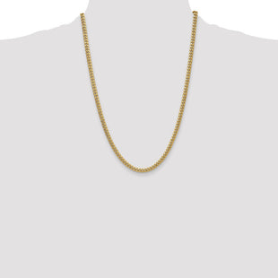 14k Semi-Solid Miami Cuban Chain (Style BC200-24)