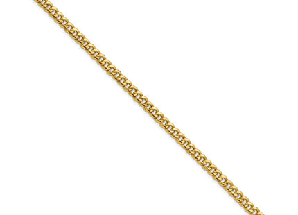 14k Semi-Solid Miami Cuban Chain (Style BC200-7)