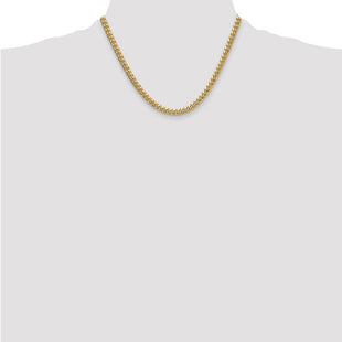 14k Semi-Solid Miami Cuban Chain (Style BC201-18)