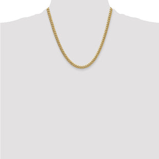 14k Semi-Solid Miami Cuban Chain (Style BC201-20)