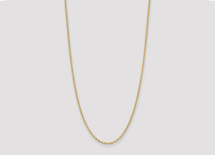 14K Yellow Gold Semi-Solid Rope Chain (Style BC202-26)