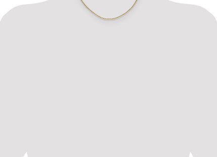 14k Semi-Solid Beveled Paperclip Chain (Style BC206-16)
