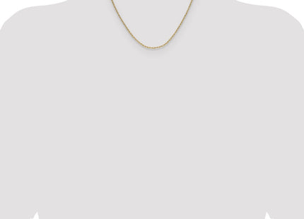 14k Semi-Solid Beveled Paperclip Chain (Style BC206-18)