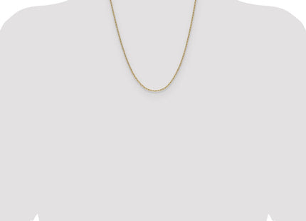 14k Semi-Solid Beveled Paperclip Chain (Style BC206-22)