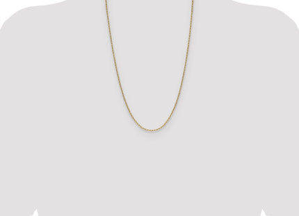 14k Semi-Solid Beveled Paperclip Chain (Style BC206-26)