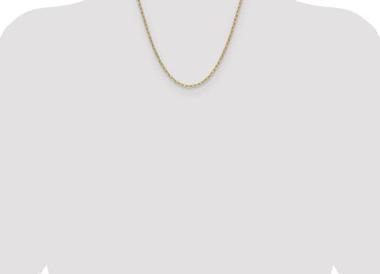 14k Semi-Solid Beveled Paperclip Chain (Style BC207-20)