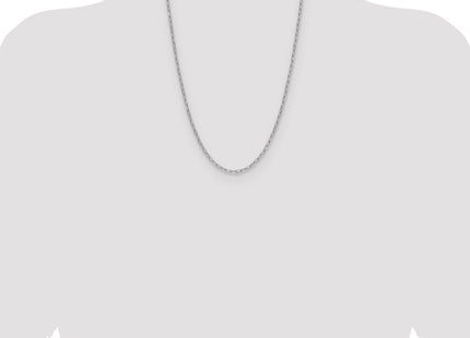 14k White Gold Chains Style BC207W - Classique Jewelry Inc.