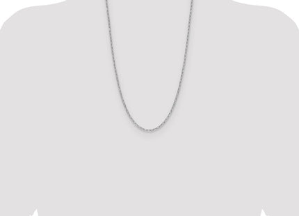 14k White Gold Chains Style BC207W - Classique Jewelry Inc.