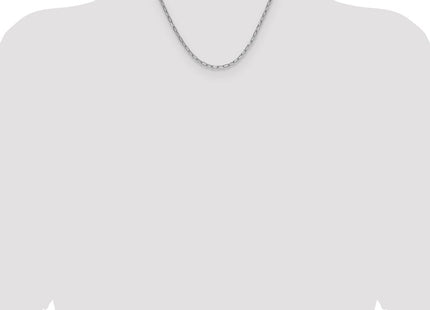 14k White Gold Chains Style BC208W - Classique Jewelry Inc.