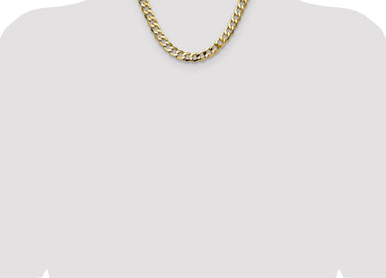 14k Semi-Solid Curb Chain (Style BC209-18)