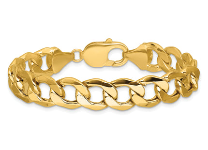 14k Semi-Solid Curb Chain, 7 x 11.3mm