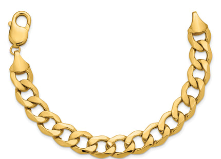 14k Semi-Solid Curb Chain, 7 x 11.3mm