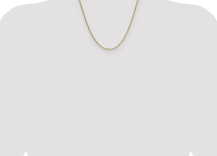 14k Semi-Solid Figaro Chain (Style BC210-20)